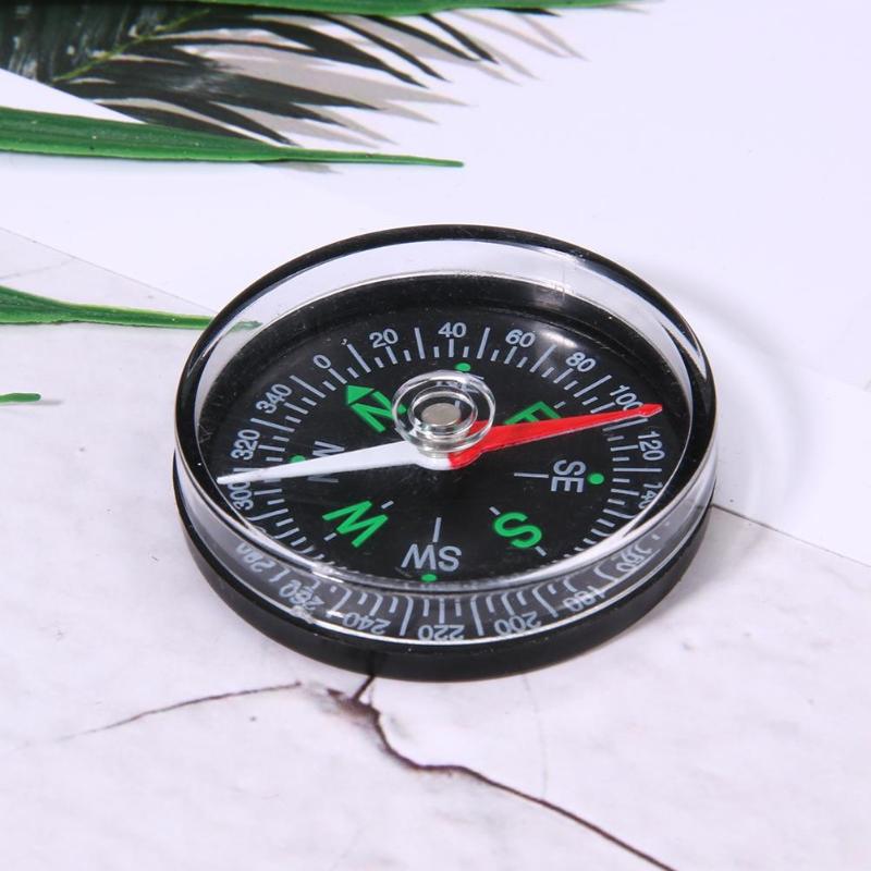 40mm Mini Compass Camping Hiking Outdoor Travel Dia Pocket Compass Navigation Wild Survival Tool Hiker Navigation Gifts