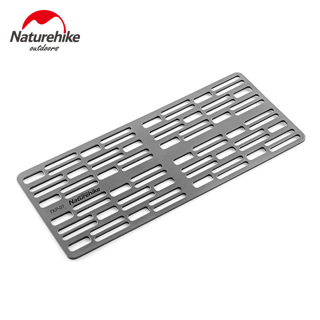 Naturehike Titanium Grill Net Charcoal Barbecue Plate For Outdoor BBQ Camping hiking