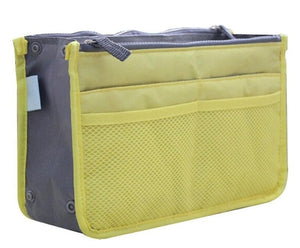 High Quality Thicken Large Capacity Cosmetic Storage Bag Nylon Travel Insert Organizer Handbag Purse Makeup Bag For Women Female