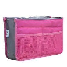 Load image into Gallery viewer, High Quality Thicken Large Capacity Cosmetic Storage Bag Nylon Travel Insert Organizer Handbag Purse Makeup Bag For Women Female