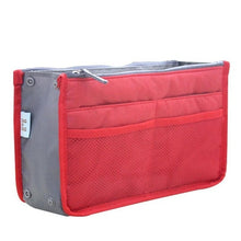 Load image into Gallery viewer, High Quality Thicken Large Capacity Cosmetic Storage Bag Nylon Travel Insert Organizer Handbag Purse Makeup Bag For Women Female