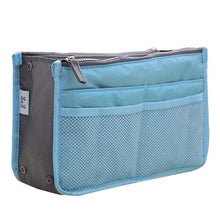 Load image into Gallery viewer, High Quality Thicken Large Capacity Cosmetic Storage Bag Nylon Travel Insert Organizer Handbag Purse Makeup Bag For Women Female