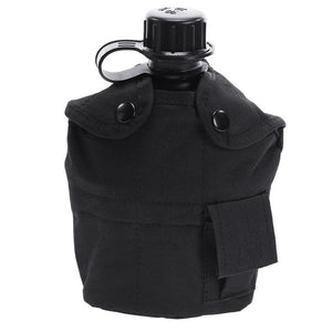 Hot Heavy Cover Army Water Bottle Aluminum Cooking Cup US 1L Military Canteen Camping Hiking Survival Kettle Outdoor Tableware