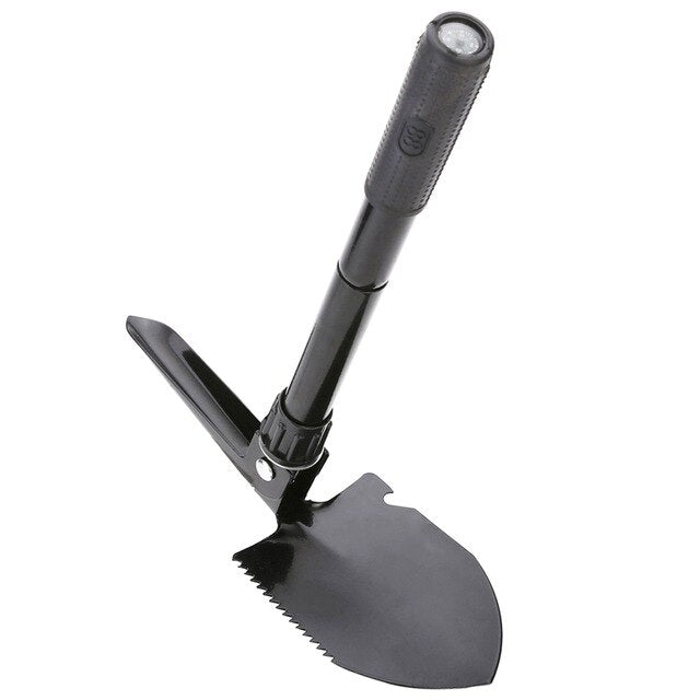 Portable Folding Beach Shovel Survival Spade Trowel Dibble Pick Emergency Garden Camping Outdoor Palaplegable Tool