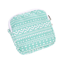 Load image into Gallery viewer, 1pc Multi-functional Wet Bag Reusable Napkin Bag for Cloth Pads Menstrual Pad Sanitary Pads Bags Coin Makeup Bag Makeup Tool Kit