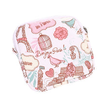 Load image into Gallery viewer, 1pc Multi-functional Wet Bag Reusable Napkin Bag for Cloth Pads Menstrual Pad Sanitary Pads Bags Coin Makeup Bag Makeup Tool Kit