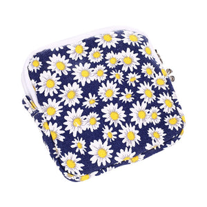 1pc Multi-functional Wet Bag Reusable Napkin Bag for Cloth Pads Menstrual Pad Sanitary Pads Bags Coin Makeup Bag Makeup Tool Kit