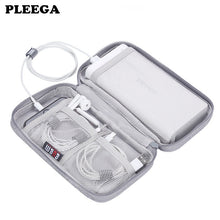 Load image into Gallery viewer, PLEEGA Portable Power Source Storage Bag Digital Cable,Data Line Storage Bags Earphone Pouch Outdoor Travel Organizer