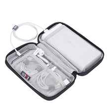 Load image into Gallery viewer, PLEEGA Portable Power Source Storage Bag Digital Cable,Data Line Storage Bags Earphone Pouch Outdoor Travel Organizer
