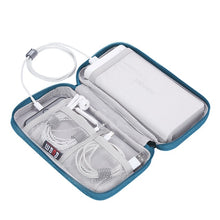 Load image into Gallery viewer, PLEEGA Portable Power Source Storage Bag Digital Cable,Data Line Storage Bags Earphone Pouch Outdoor Travel Organizer
