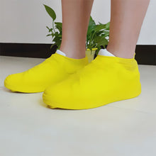 Load image into Gallery viewer, Waterproof Shoes Raincoat Slip Resistant Reusable Silicone Insoles Shoe Boots Slippery Outdoor Camping Hiking Fishing shoes woma