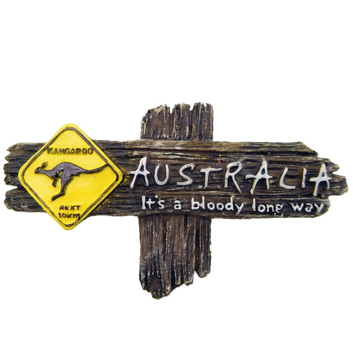 Australian 3D Kangaroo Refrigerator Magnet Fridge Magnets Wall Magnet Home Decoration Tourist Souvenir Arts Crafts