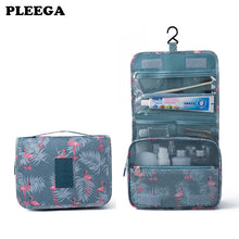 Load image into Gallery viewer, PLEEGA High quality Make up bag Hanging Cosmetic Bags Waterproof Large Travel Beauty Cosmetic Bag Personal Hygiene Bag Organizer
