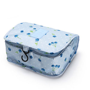 PLEEGA High quality Make up bag Hanging Cosmetic Bags Waterproof Large Travel Beauty Cosmetic Bag Personal Hygiene Bag Organizer