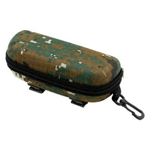Load image into Gallery viewer, Camouflage Sunglasses Case Outdoor Portable Zipper Glasses Case Belt Sunglasses Organizer Storage Box For Outdoor Camping Hiking