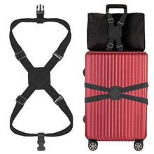 Load image into Gallery viewer, 1 Pc Unisex Multifunction Travelling Elastic Luggage Belt Baggage Suitcase Adjustable Straps Tie Down Belt Travel Accessories