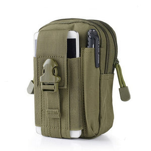 Sport Casual Tactical Military Outdoor Camping Belt Molle Waist Bag Men Sport Waist Pack Phone Cover Case Camping Hunting Bags