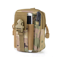Load image into Gallery viewer, Sport Casual Tactical Military Outdoor Camping Belt Molle Waist Bag Men Sport Waist Pack Phone Cover Case Camping Hunting Bags