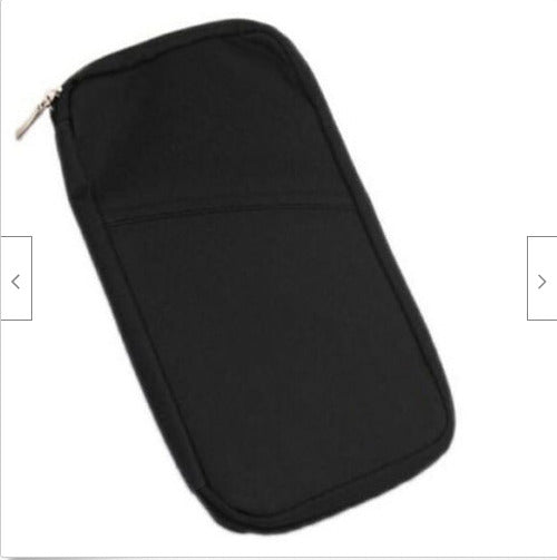 Multi-function travel passport wallet Credit ID card cash wallet multi-card slot Purse Holder Case Document Bag