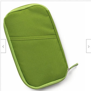 Multi-function travel passport wallet Credit ID card cash wallet multi-card slot Purse Holder Case Document Bag