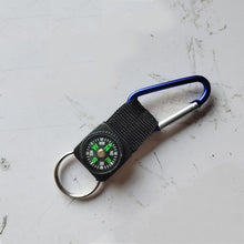 Load image into Gallery viewer, Outdoor mountain hang buckle Super practical minicarabiner keychain buckle hang buckle hanging with compass water bottle buckle