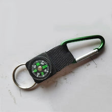 Load image into Gallery viewer, Outdoor mountain hang buckle Super practical minicarabiner keychain buckle hang buckle hanging with compass water bottle buckle