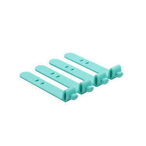 4pcs Creative Travel Accessories Silica Gel Cable Winder Earphone Protector USB Phone Holder Accessory Packe Organizers Dropship