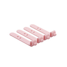 Load image into Gallery viewer, 4pcs Creative Travel Accessories Silica Gel Cable Winder Earphone Protector USB Phone Holder Accessory Packe Organizers Dropship