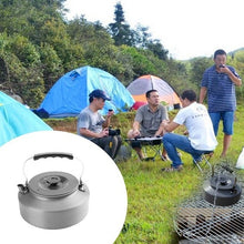 Load image into Gallery viewer, 8pcs/set Outdoor Camping Cookware Set Portable Utensils 2-3 Persons Bowl Pot Spoon tableware Cooking Travel Picnic Set