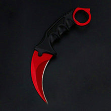 Load image into Gallery viewer, 2019 CS GO Counter Strike Karambit Claw marble fade nife Sheath hunt camp tactical fight survive combat self defense hawkbill