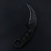 Load image into Gallery viewer, 2019 CS GO Counter Strike Karambit Claw marble fade nife Sheath hunt camp tactical fight survive combat self defense hawkbill