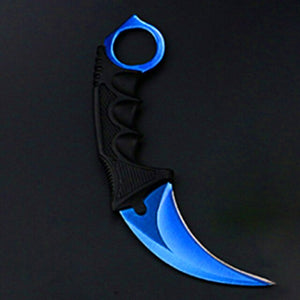 2019 CS GO Counter Strike Karambit Claw marble fade nife Sheath hunt camp tactical fight survive combat self defense hawkbill