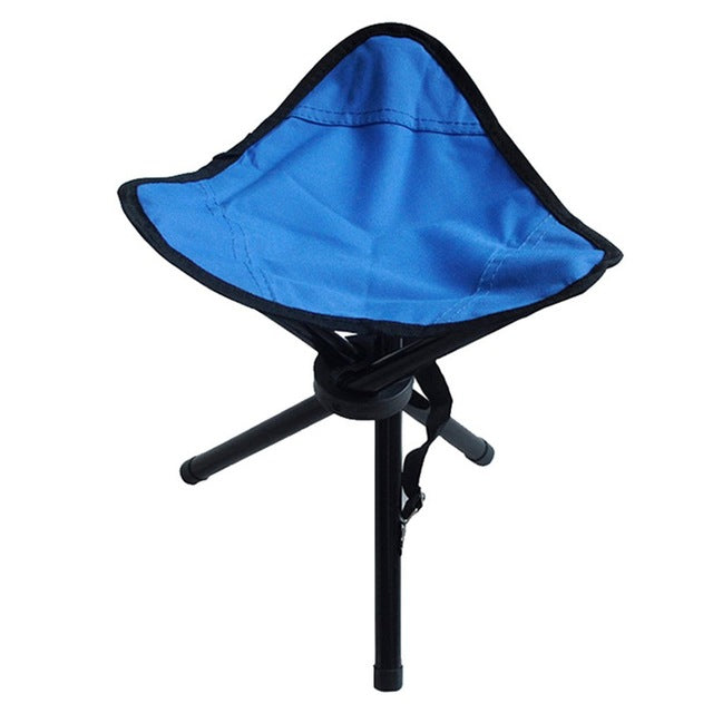 Ultra Light Large Folding Portable Travel Tripod Stool Outdoor Camping Fishing Chair Leisure Picnic Beach Seat