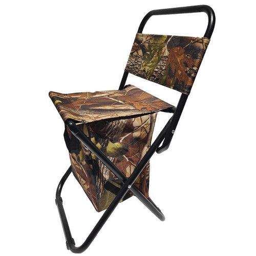 Outdoor Folding Chair  Portable MultifuntionFishing Seat Stool Camping Leisure Picnic Beach Chair with Backrest Storage Bag