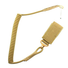 Load image into Gallery viewer, Outdoor Tactical Retractable Plastic Spring Elastic Rope Security Gear Tool For Airsoft Outdoor Hiking Camping Anti-lost Tools