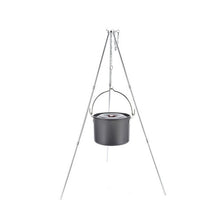 Load image into Gallery viewer, 4L Camping Cookware Outdoor Tableware Hanging Pot Pan 4-6 Friends Picnic Cooking Set