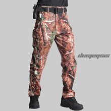 Load image into Gallery viewer, Outdoor Sport Softshell Tactical Pants Men Camouflage Hunting Clothes Military Pants For Camping Hiking Trouser