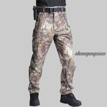 Load image into Gallery viewer, Outdoor Sport Softshell Tactical Pants Men Camouflage Hunting Clothes Military Pants For Camping Hiking Trouser