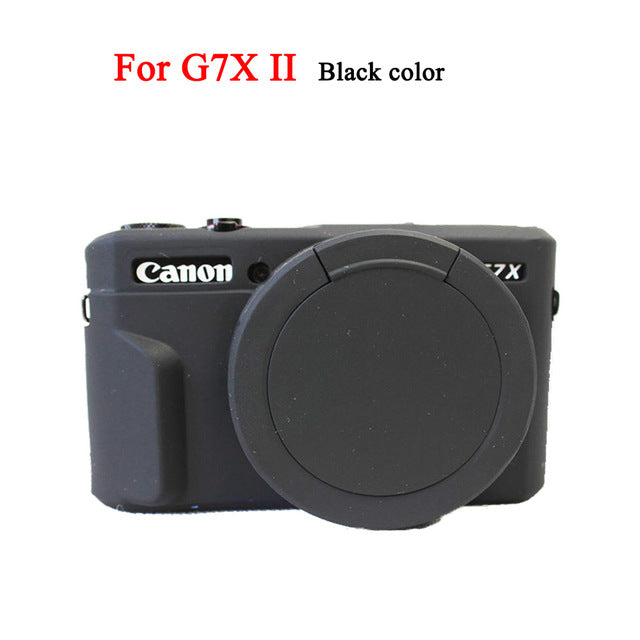 Nice Camera Video Bag For Canon G7XII G7X II G7X mark 3 G7X III G7XIII  Silicone Case Rubber Camera case Protective Cover Skin