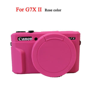 Nice Camera Video Bag For Canon G7XII G7X II G7X mark 3 G7X III G7XIII  Silicone Case Rubber Camera case Protective Cover Skin