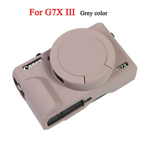 Nice Camera Video Bag For Canon G7XII G7X II G7X mark 3 G7X III G7XIII  Silicone Case Rubber Camera case Protective Cover Skin