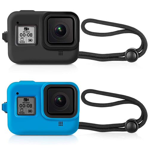 Silicone Full Cover Action Camera Body Protective Case Shell For Gopro Hero 8 Black Case Protective Action Camera Accessoriess