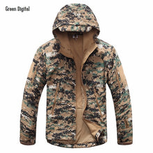 Load image into Gallery viewer, New Digital Camouflage Tactical Gear Military Army Jacket Men Softshell Waterproof Hunting Clothes Winter Sport Outdoor Jackets