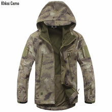 Load image into Gallery viewer, New Digital Camouflage Tactical Gear Military Army Jacket Men Softshell Waterproof Hunting Clothes Winter Sport Outdoor Jackets