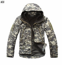 Load image into Gallery viewer, New Digital Camouflage Tactical Gear Military Army Jacket Men Softshell Waterproof Hunting Clothes Winter Sport Outdoor Jackets