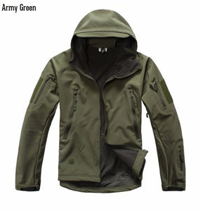 New Digital Camouflage Tactical Gear Military Army Jacket Men Softshell Waterproof Hunting Clothes Winter Sport Outdoor Jackets