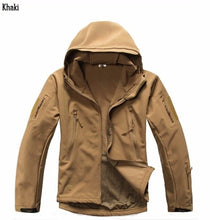 Load image into Gallery viewer, New Digital Camouflage Tactical Gear Military Army Jacket Men Softshell Waterproof Hunting Clothes Winter Sport Outdoor Jackets