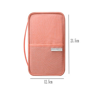 New Passport Travel Wallet Passport Holder Multi-Function Credit Card Package ID Document Multi-Card Storage Pack Clutch