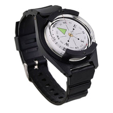 Load image into Gallery viewer, Tactical Wrist Compass Outdoor Camping Tool Survival Adventure Hiking Tourism Equipment Fishing Hunting Accessories Black Band