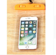 Load image into Gallery viewer, Sealing Waterproof Phone Bags with Strap Protect Bag Dry Pouch Protective Case Cover 3.5 inch -6 inch Smart Phone Swimming Bags